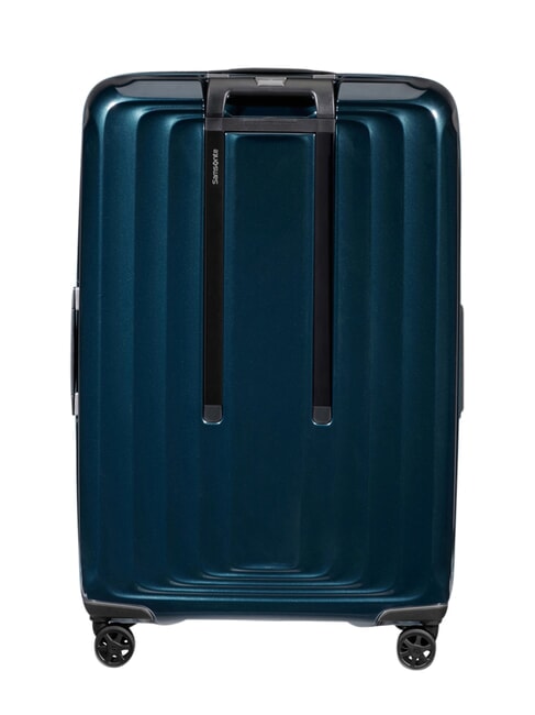 NUON Trolley grande espandibile metallic dark blue - Trolley Rigidi