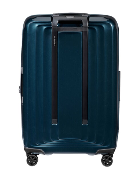 NUON Trolley medio espandibile metallic dark blue - Trolley Rigidi