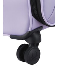 BENETTON By DELSEY COLOR BLOCK Trolley Medio, espandibile lavanda - Trolley Semirigidi - 6