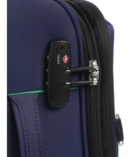BENETTON By DELSEY COLOR BLOCK Trolley bagaglio a mano, espandibile blu - Bagagli a mano - 4
