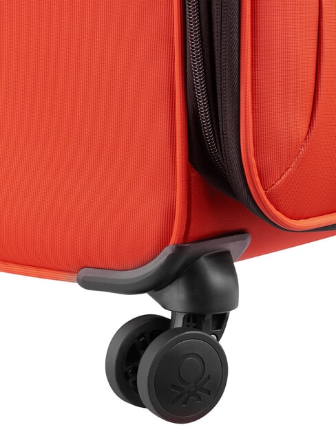 COLOR BLOCK Trolley Grande, espandibile ROSSO - Trolley Semirigidi