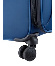 BENETTON By DELSEY COLOR BLOCK Trolley Grande, espandibile blu - Trolley Semirigidi - 5