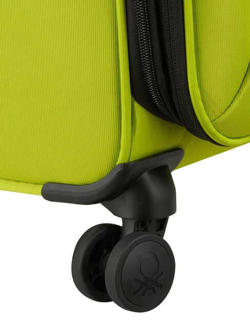 COLOR BLOCK Trolley Grande, espandibile lime - Trolley Semirigidi