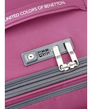BENETTON By DELSEY UCB SOFT Trolley Medio, espandibile peonia - Trolley Semirigidi - 6