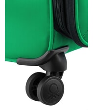 BENETTON By DELSEY COLOR BLOCK Trolley bagaglio a mano, espandibile iguana - Bagagli a mano - 6