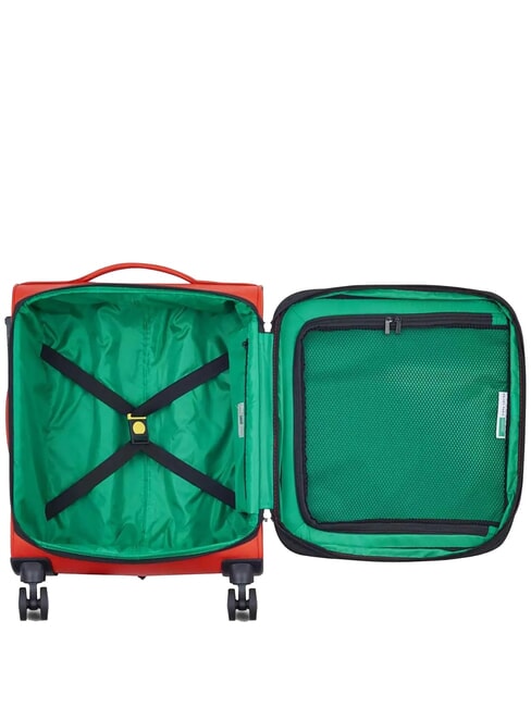 COLOR BLOCK Trolley bagaglio a mano, espandibile ROSSO - Bagagli a mano
