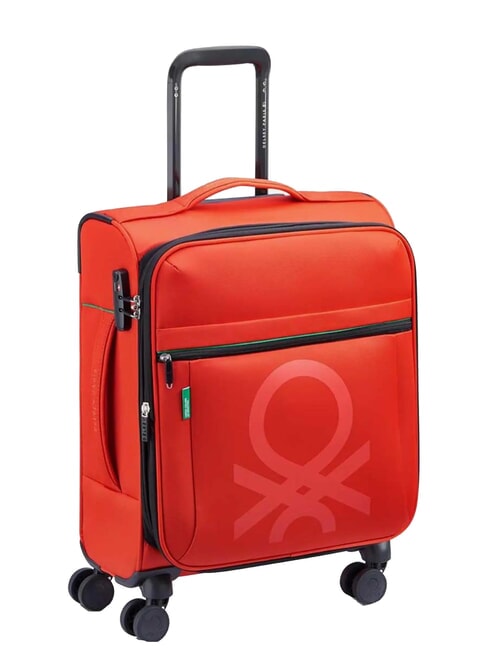 COLOR BLOCK Trolley bagaglio a mano, espandibile ROSSO - Bagagli a mano