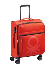 BENETTON By DELSEY COLOR BLOCK Trolley bagaglio a mano, espandibile ROSSO - Bagagli a mano - 3