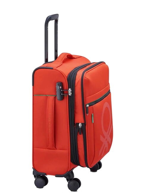 COLOR BLOCK Trolley bagaglio a mano, espandibile ROSSO - Bagagli a mano