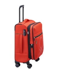 BENETTON By DELSEY COLOR BLOCK Trolley bagaglio a mano, espandibile ROSSO - Bagagli a mano - 4
