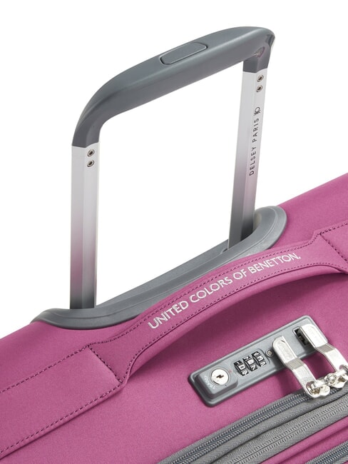 UCB SOFT Trolley bagaglio a mano, espandibile peonia - Bagagli a mano