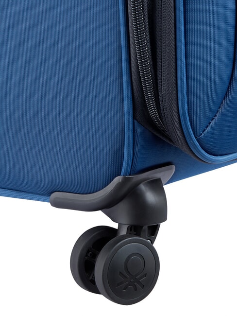 COLOR BLOCK Trolley Medio, espandibile blu - Trolley Semirigidi