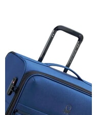 BENETTON By DELSEY BE Trolley Medio, espandibile blu - Trolley Semirigidi - 5