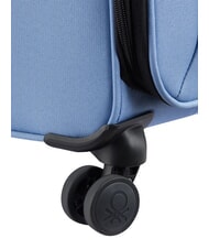 BENETTON By DELSEY BE Trolley Medio, espandibile ice blue - Trolley Semirigidi - 7