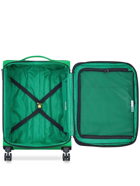 COLOR BLOCK Set Trolley Cabin + Medio + Grande espandibili iguana - Set Trolley