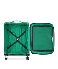 BENETTON COLOR BLOCK Set Trolley Cabin + Medio + Grande espandibili iguana - Set Trolley - 3