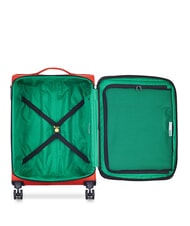BENETTON By DELSEY COLOR BLOCK Set Trolley Cabin + Medio + Grande espandibili ROSSO - Set Trolley - 3