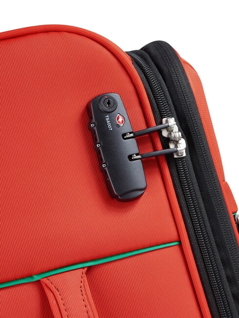 COLOR BLOCK Set Trolley Cabin + Medio + Grande espandibili ROSSO - Set Trolley