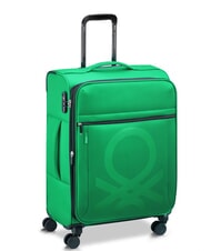 BENETTON By DELSEY COLOR BLOCK Trolley Medio, espandibile iguana - Trolley Semirigidi - 3