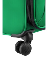 BENETTON By DELSEY COLOR BLOCK Trolley Medio, espandibile iguana - Trolley Semirigidi - 6
