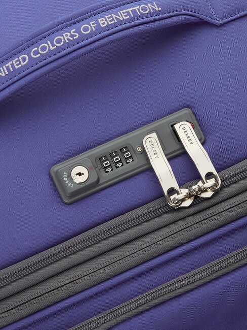 UCB SOFT Set Trolley Cabin + Medio + Grande espandibili viola - Set Trolley