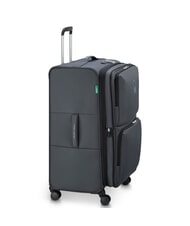 BENETTON UCB SOFT Trolley Grande, espandibile Nero - Trolley Semirigidi - 5