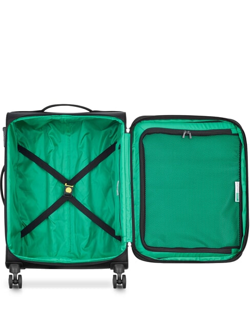 COLOR BLOCK Trolley Medio, espandibile Nero - Trolley Semirigidi