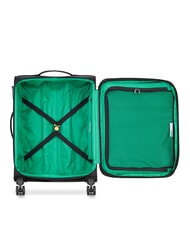 BENETTON By DELSEY COLOR BLOCK Trolley Medio, espandibile Nero - Trolley Semirigidi - 2