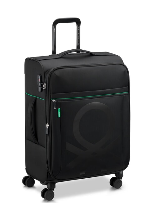 COLOR BLOCK Trolley Medio, espandibile Nero - Trolley Semirigidi