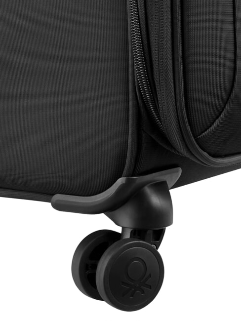 COLOR BLOCK Trolley Medio, espandibile Nero - Trolley Semirigidi