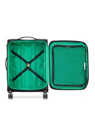 BENETTON By DELSEY COLOR BLOCK Set Trolley Cabin + Medio + Grande espandibili Nero - Set Trolley - 3