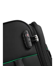 BENETTON COLOR BLOCK Set Trolley Cabin + Medio + Grande espandibili Nero - Set Trolley - 5