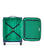 BENETTON By DELSEY COLOR BLOCK Set Trolley Cabin + Medio + Grande espandibili blu - Set Trolley - 4