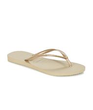 HAVAIANAS SLIM Infradito SAND GREY/LIGHT GOLDEN - Scarpe Donna - 2