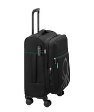 BENETTON By DELSEY COLOR BLOCK Trolley bagaglio a mano, espandibile Nero - Bagagli a mano - 4