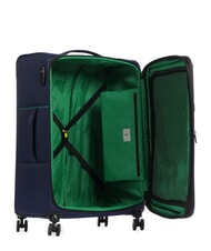 BENETTON COLOR BLOCK Trolley Grande, espandibile blu - Trolley Semirigidi - 2