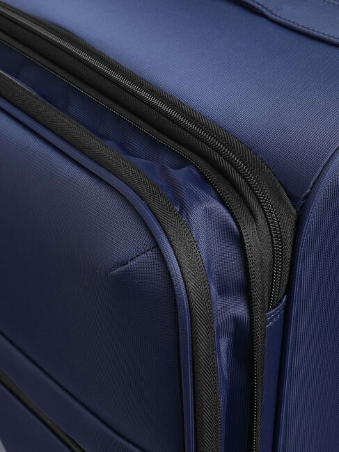 COLOR BLOCK Trolley Grande, espandibile blu - Trolley Semirigidi