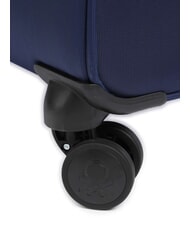 BENETTON By DELSEY COLOR BLOCK Trolley Grande, espandibile blu - Trolley Semirigidi - 6