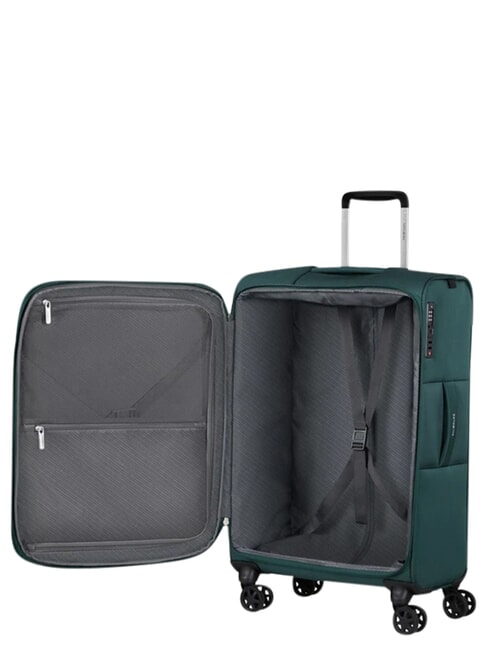 BASE BREEZE Trolley Medio darkgreen - Trolley Semirigidi