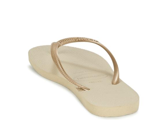 SLIM Infradito SAND GREY/LIGHT GOLDEN - Scarpe Donna
