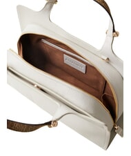 BORBONESE BOLT Borsa a mano, con tracolla chantilly cream/op - Borse Donna - 5
