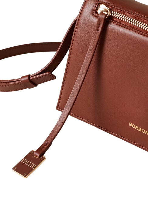 LIVRE Mini Bag a tracolla cuoio/op naturale - Borse Donna