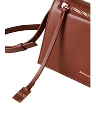 BORBONESE LIVRE Mini Bag a tracolla cuoio/op naturale - Borse Donna - 4