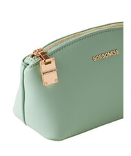 BORBONESE LETTERING Necessaire mini in pelle lichene - Bustine & Necessaire - 4