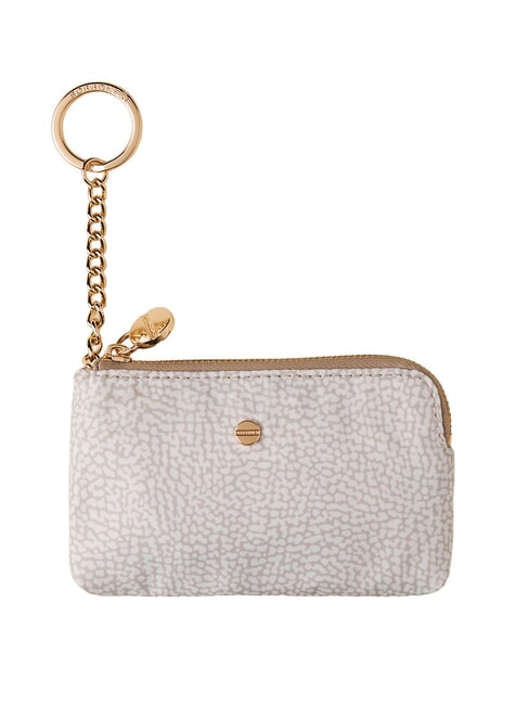 CLASSICA Astuccio portamonete con portachiavi white cotton - Portachiavi