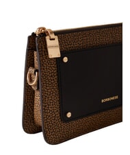 BORBONESE GRAFFITI Mini Bag a tracolla op naturale/nero - Borse Donna - 4