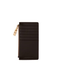 BORBONESE VITE ANIMALIER Bustina in pelle marrone/ebano - Bustine & Necessaire - 2