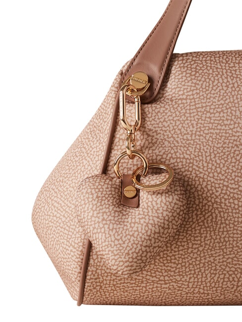 KEYRING Cuore Portachiavi con charm sabbia - Portachiavi