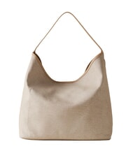 BORBONESE FLIGHT Sacca a spalla sabbia - Borse Donna - 3