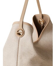 BORBONESE FLIGHT Sacca a spalla sabbia - Borse Donna - 4